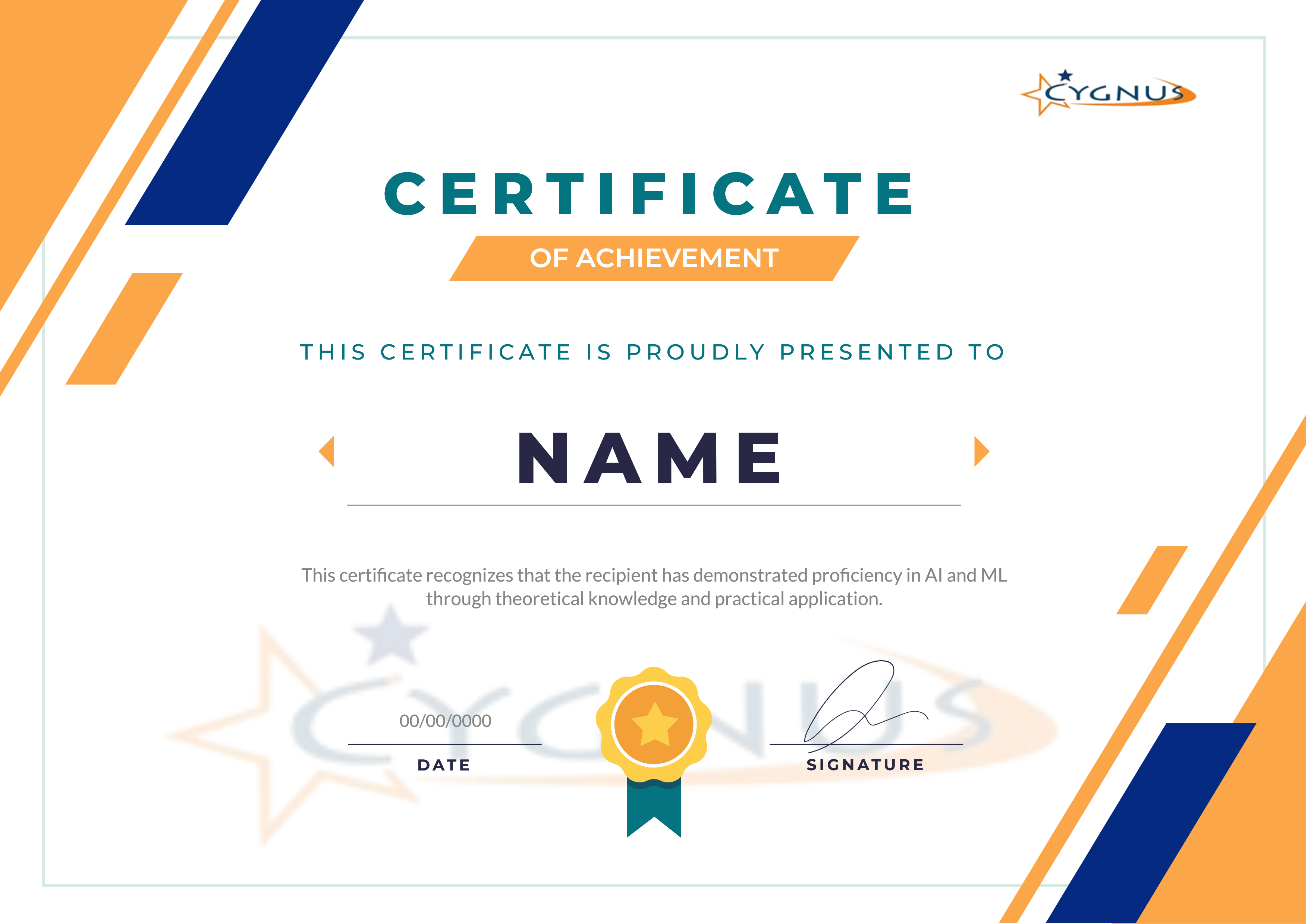 sample certificate image